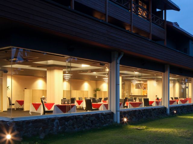 フレンチと和食のレストランがあります♪