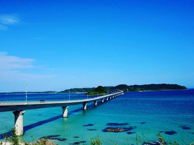 絶景の角島大橋にほど近い職場です！