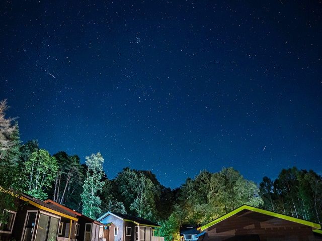 満天の星空が待ってます！！