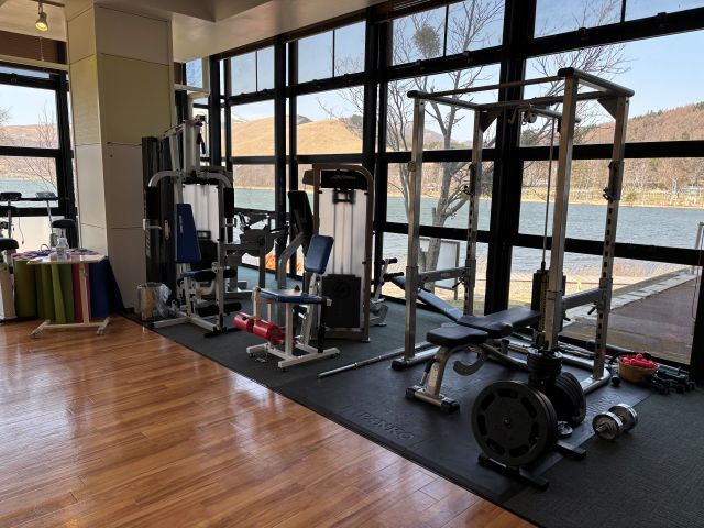 ジム利用ができますよ～