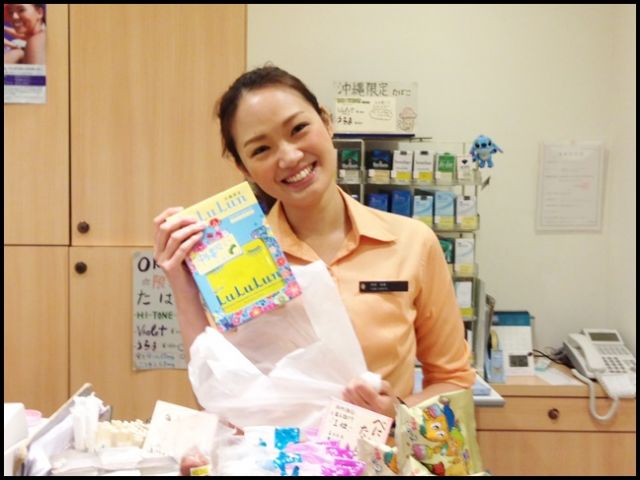 スタッフさんの笑顔シリーズ。