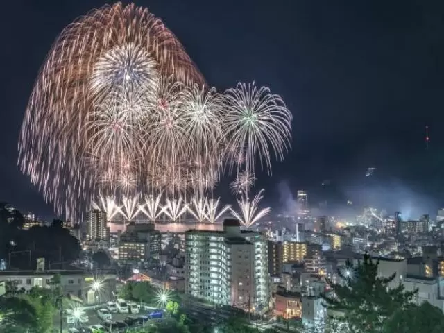 ●花火●熱海は年に数回花火があがります♪