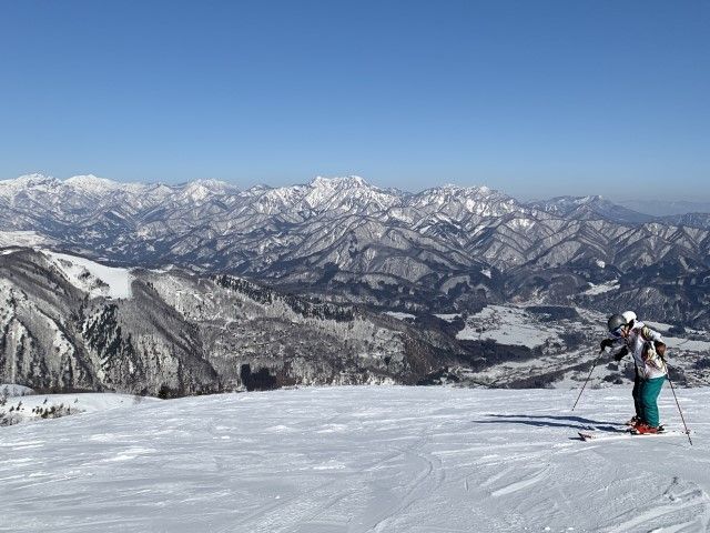 職場の目の前はゲレンデです♪
