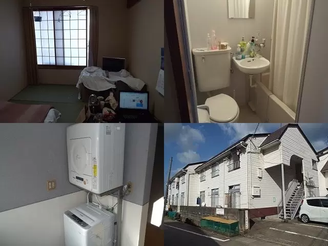 部屋内にはトイレお風呂も完備!!ワンルームタイプなので寮にこだわりのある方でも満足★☆