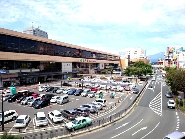 岩手県の県庁所在地・盛岡の玄関口、盛岡駅です