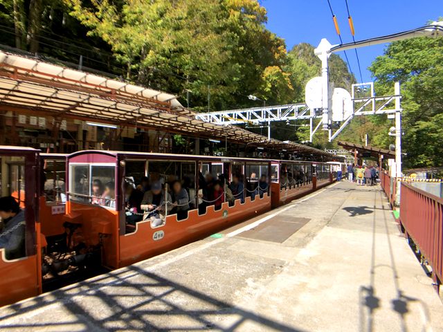 トロッコにはぜひ乗ってほしい～☆★
足湯もおススメです!!