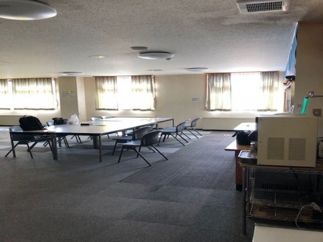 従業員食堂で3食利用できます！
一昨年はパフェ、昨年はポテトパーティーを開催したそうです♪