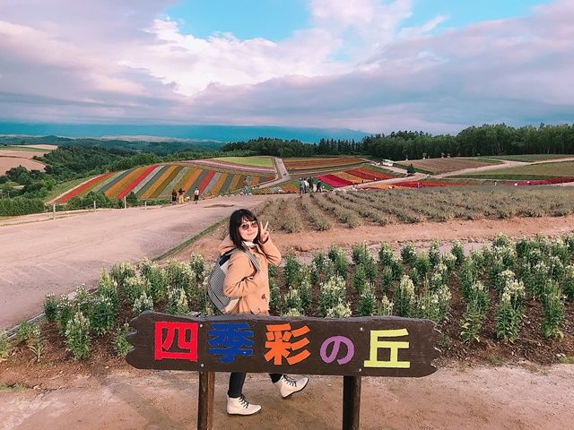 富良野はSNS映えする広大な景色が魅力です！