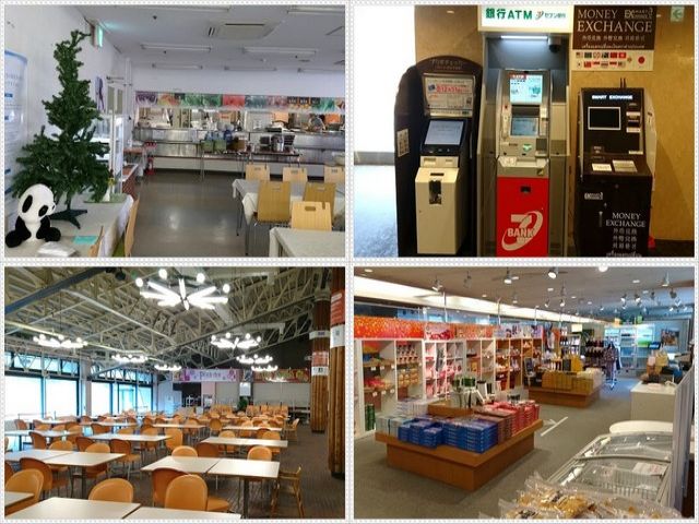 ホテル内は商業施設も充実☆
足りないものはネット注文の可能です