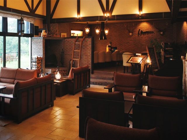 館内ロビーはとてもモダンな雰囲気です☆