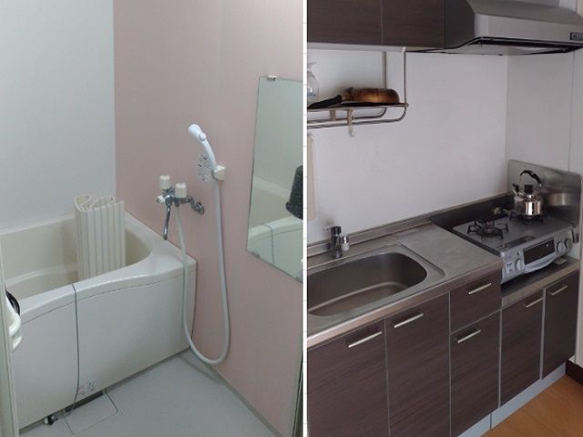 全室、風呂トイレ付きで快適♪