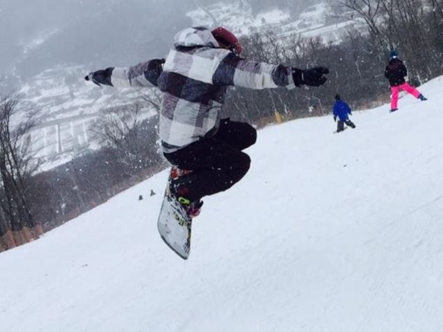 スキーも滑り放題（定休日除く）♪