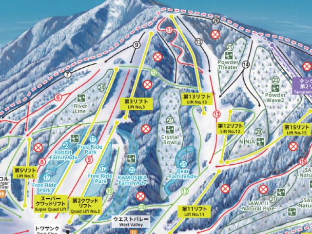 初心者、経験者問わず
雪質・コース数共に大満足いただけます!!