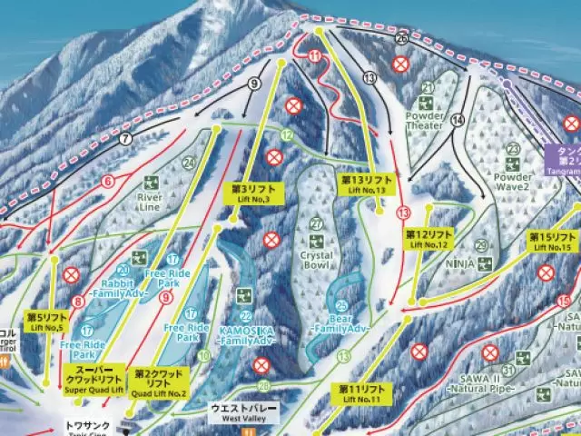 初心者、経験者問わず
雪質・コース数共に大満足いただけます!!
