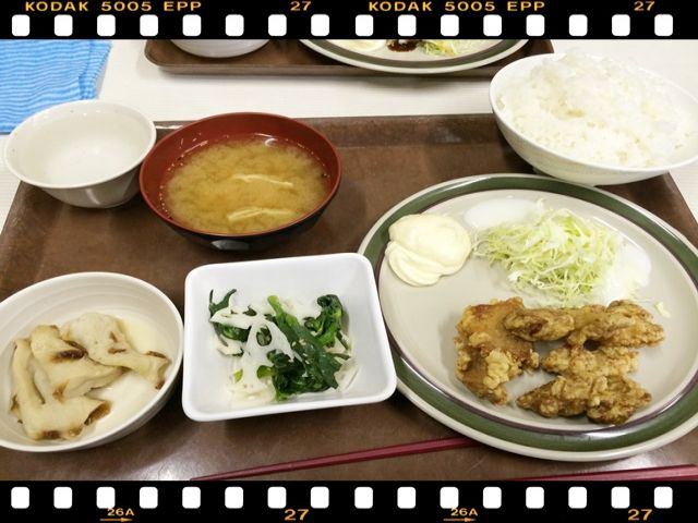 滞在中の食事は3食付き！もちろん無料♪♪