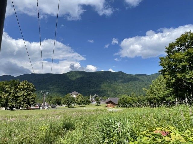 夏のスキー場もいいですね！