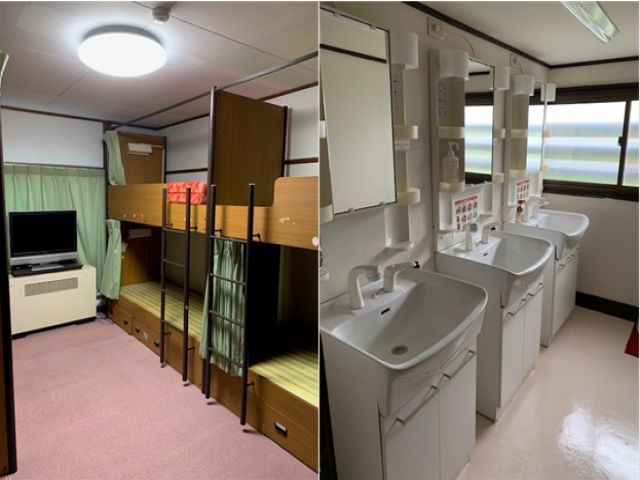 【寮写真③】女性/個室、男性/2名相部屋