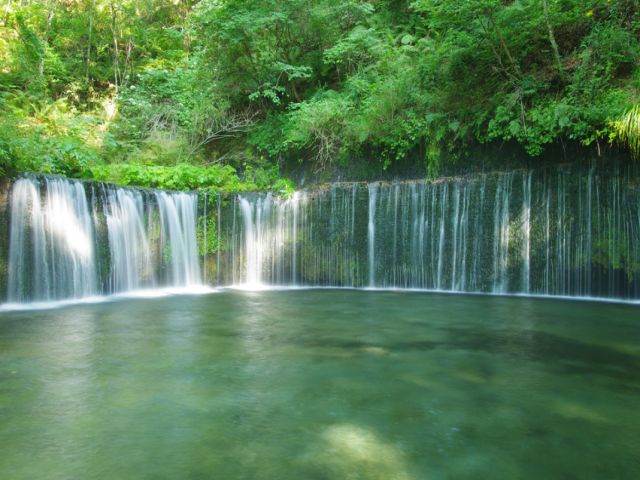 軽井沢白糸の滝