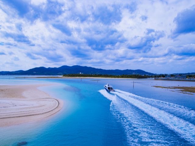 久米島で１番の絶景スポット《はての浜》
絶対に訪れてほしいです！！