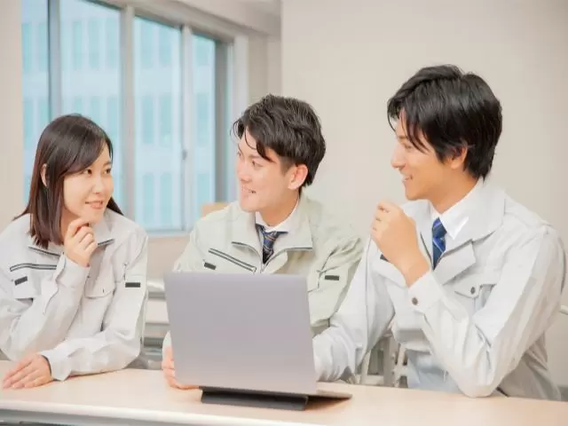 楽しく働きましょう！