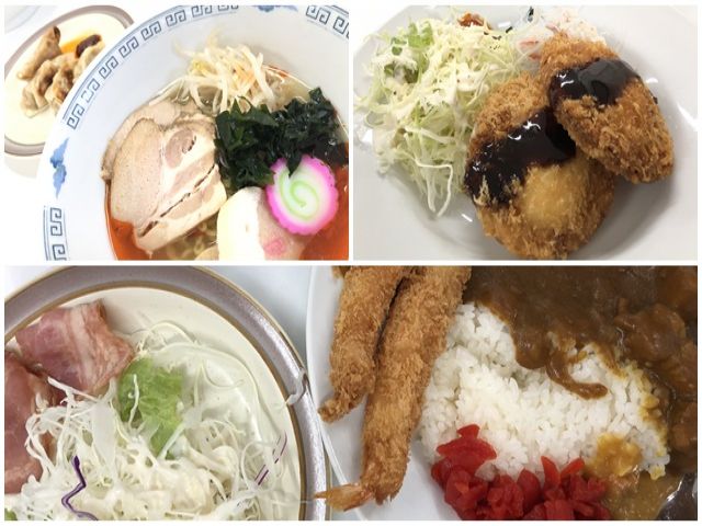3食無料の賄いもおいしいとスタッフさんから好評です！