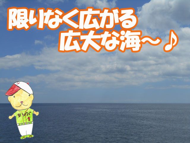 島ならではのこの景色～♪