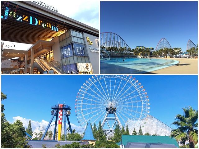 ナガシマの良いところはプールだけじゃない！国内有数のアウトレットモール”ジャズドリーム”☆