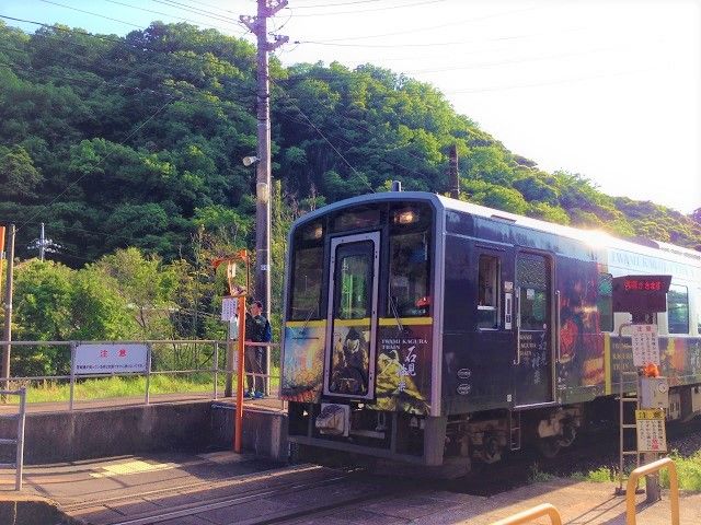 観光には地元の電車に乗るのも一つの醍醐味ですよね♪