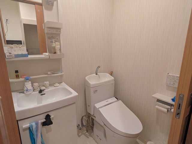 珍しい独立洗面台つき！