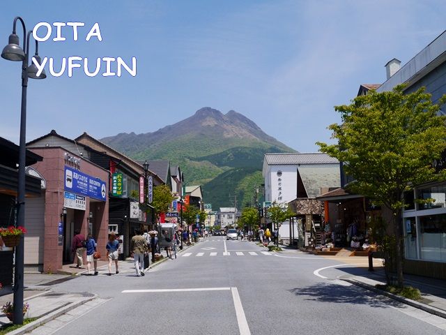 うっとりしちゃう由布岳！緑、赤、茶、白、季節によって彩りが変わる山にとても癒されます。