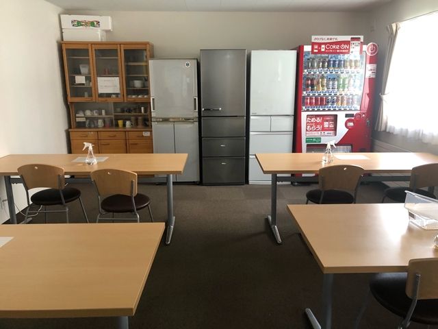 従業員食堂の調理です！