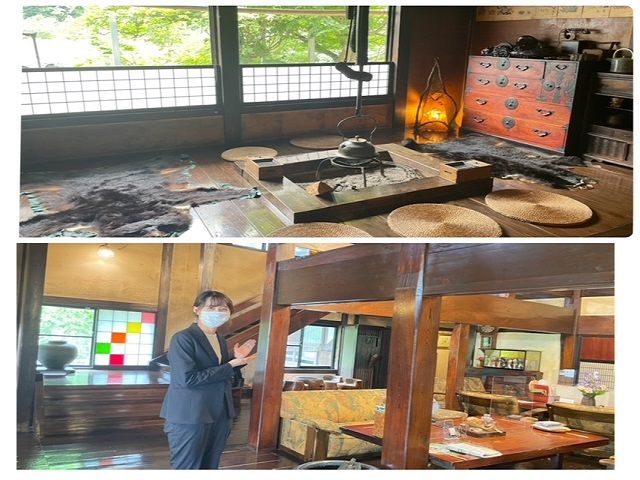 館内はとてもレトロでおしゃれです！
担当もイチオシの場所です♪