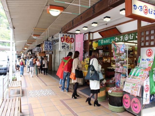 商店街が賑わう"箱根湯本"まで電車で1本（40分程度）♪