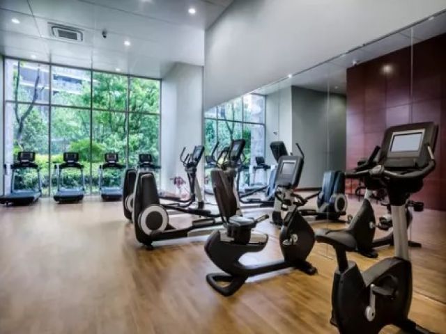 寮にジム付きのレア案件！！！