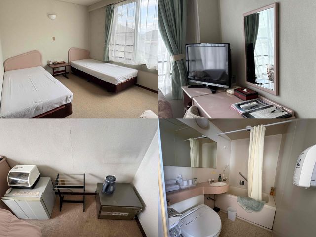 完全個室の客室寮で生活できます！温泉も利用できますよ。