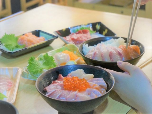 新鮮な海鮮が食べれますよ★☆