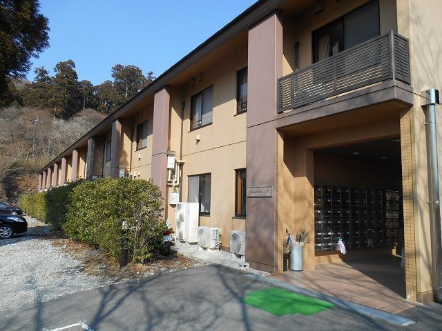 寮の外観です。比較的に綺麗な寮です。