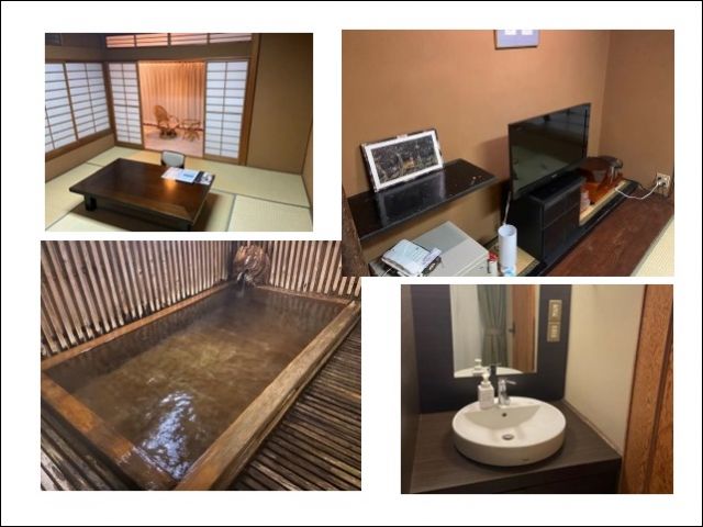館内寮・個室・温泉にも入れます