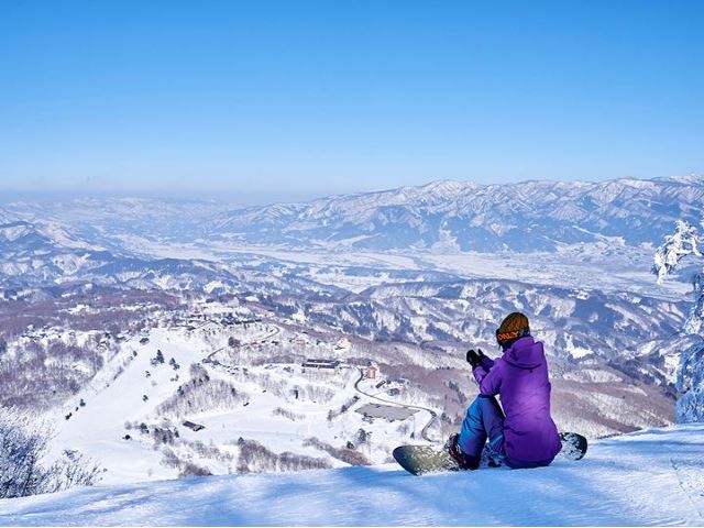 景色が絶景なので、滑る時も気持ちいいですよ＼(＾▽＾)／