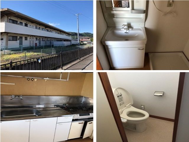 お風呂・トイレ付きの個室寮です。Wi-Fi付！