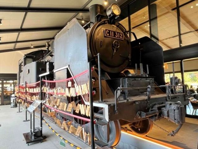 鉄道が身近な地域です！SLが走っています。