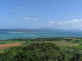 展望台からの景色！！小浜島は小さい島なので、展望台に登れば360℃海が見渡せます。