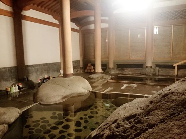 温泉も入り放題！
