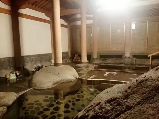 温泉も入り放題！