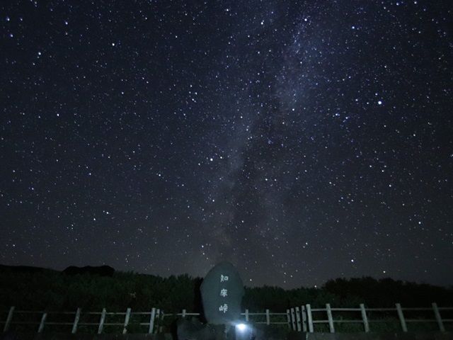 天気の良い夜は満天の星が確実に望めます♪