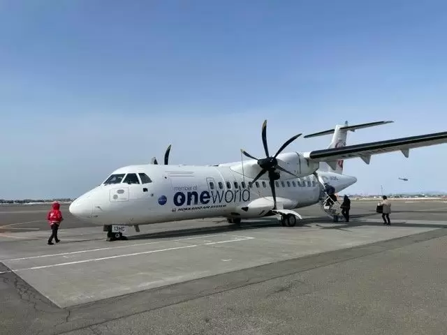 飛行機でも行けちゃう♪
