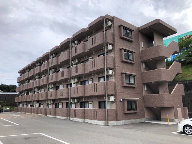 寮の外観です。