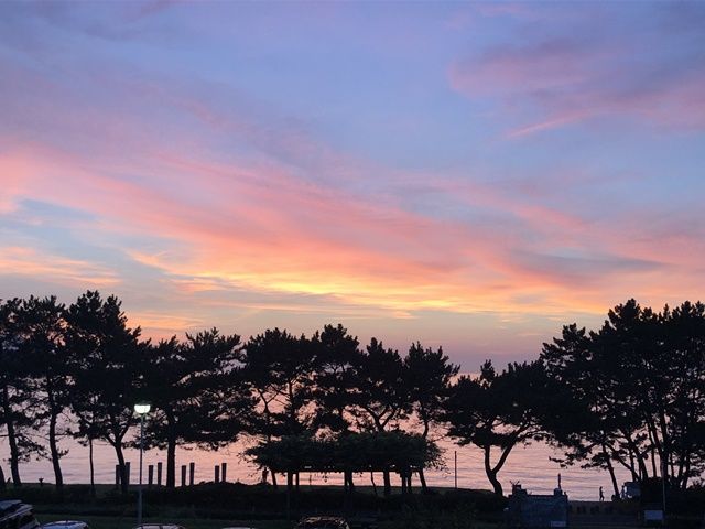 志賀島から見える夕景