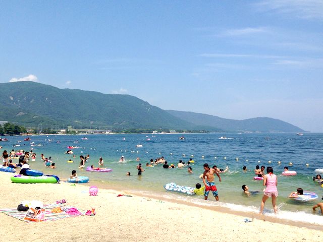 湖水浴も楽しめます♪