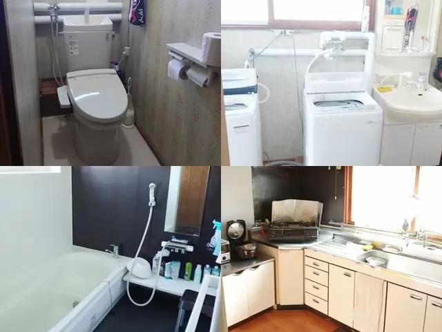 寮は一軒家タイプで生活には困らない環境が整っています！